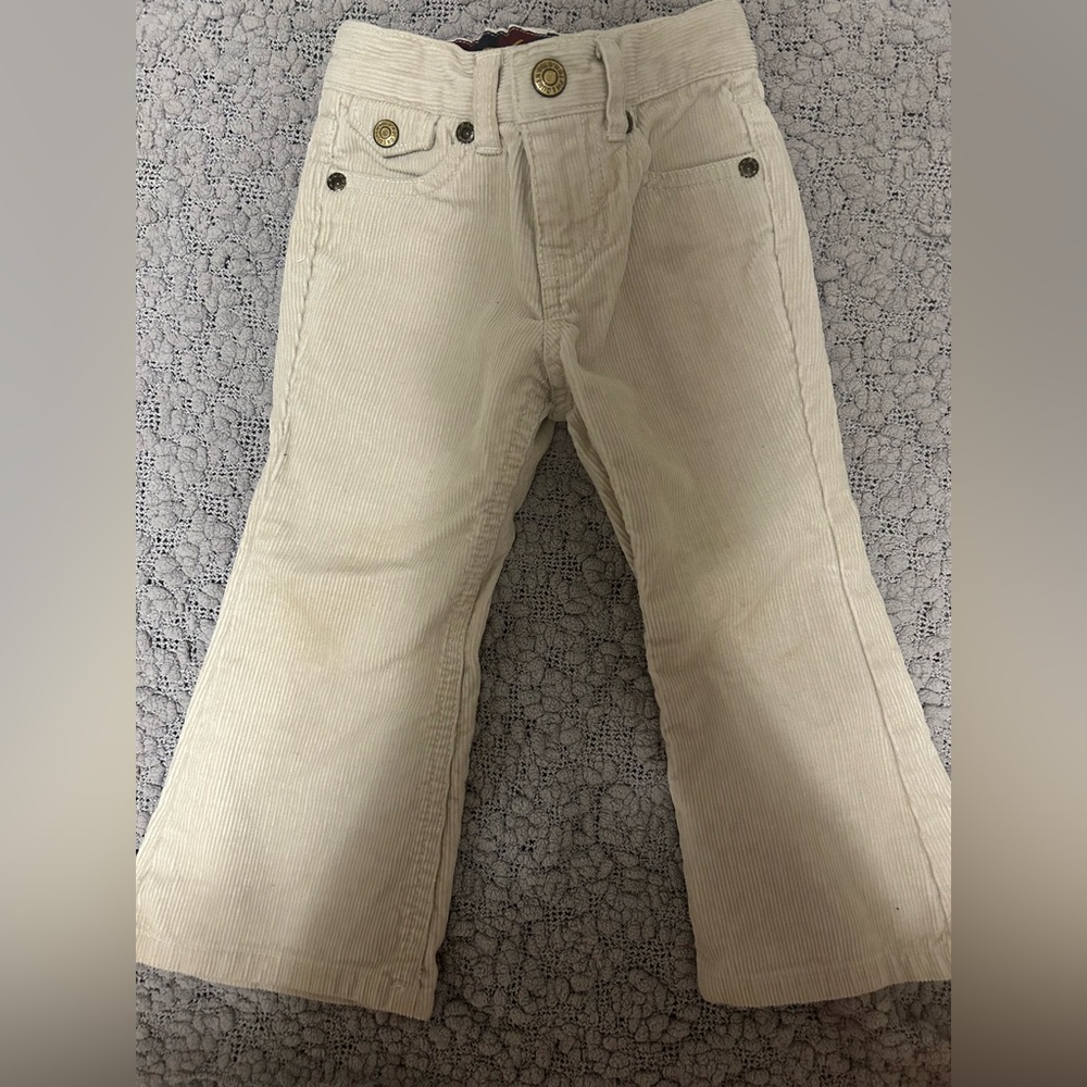 Ralph Lauren Kids Corduroy Pants in Cream
